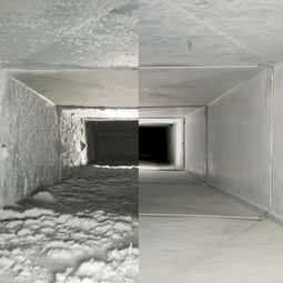 HVAC air duct cleaning